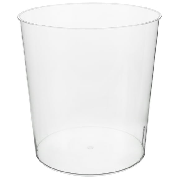 STRANDCHIC Clear Small Plastic Fish Bowl with Shatterproof Design for Home