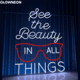 thumbnail image 3 of Glowneon Fashion Eyeglasses Decor, See The Beauty In All Things Neon, 3 of 5