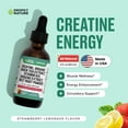 thumbnail image 2 of Drops of Nature Creatine, Organic Green Tea & Vitamin B12 Supplement, Vegan Energy Support, 2 fl oz, 2 of 8