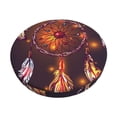 thumbnail image 1 of Balery Beautiful Dreamcatcher1 Fundas de asiento para taburete de bar redondo de tela de terciopelo ajustables que protegen de arañazos y manchas para sillas de 14 a 17 pulgadas.-13 inch, 1 of 7