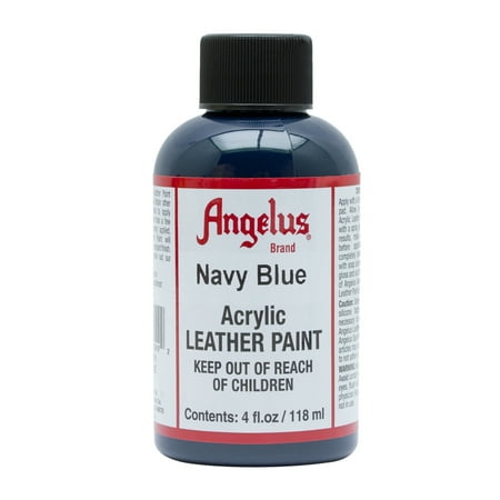 UPC: 0086366740422 | Angelus® Acrylic Leather Paint  4 oz.  Navy