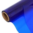 thumbnail image 3 of OULII 1Pcs Dark Blue Floral Wrapping Materials Cellophane Wrap for Craft Projects, 3 of 6