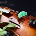 thumbnail image 4 of GOOHOCHY 1Pcs Green Rubber Violin Mute Five-claw Design for Practice Sessions and Performance 5.9X0.98X0.39In, 4 of 7
