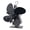 Black, variant on Black 4 Blade Fireplace Fan Heat Powered Stove Fan For Wood Stove No Battery Required