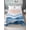 Lake Blue, variant on Twin Size Flat Sheet Only, Pink Waves Coastal Soft Brushed Microfiber Bed Sheets, Pink Ombre Summer Beach Oceans Hotel Quality Breathable Bedding Top Sheet, Easy Care, 66"x96"