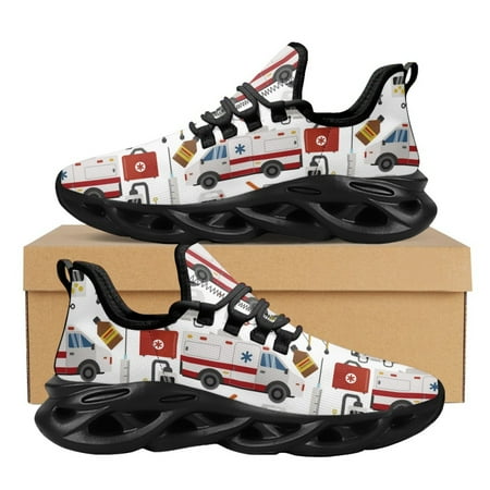 

Medical Tool Teeth Blade Shoes for Women Cute Cartoon Anti-slip Flat Sneaker Brand Design Soft Sole Female Mesh Zapatillas Mujer