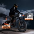 thumbnail image 5 of Electric Dirt Bike for Adults -Peak 3000W 45Mph,60V 35AH Electric Motorcycle,68Miles,Full Suspension,20’’ Fat Tire 7 Speed E-Mountain Bike, 5 of 8