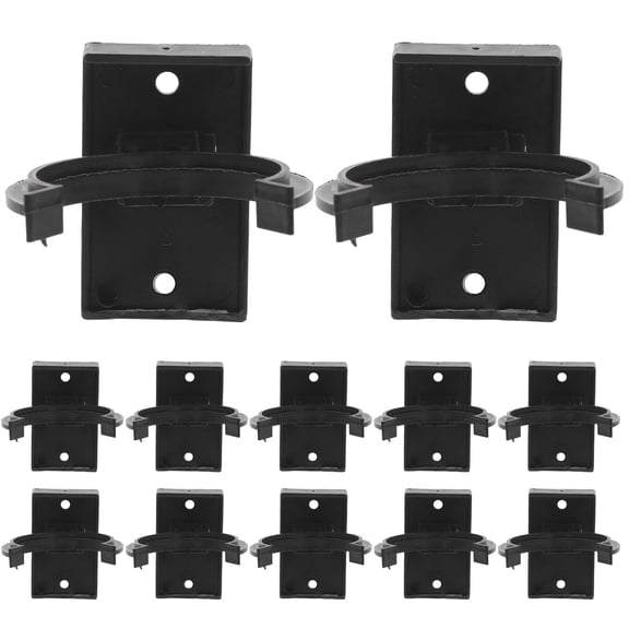 GOOHOCHY 12 Sets Cabinet Kickboard Clips With Simple Installation Plastic Plinth Clips For Kitchen Cabinets Hardware Fastener Support