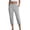 *Gray, variant on VBVC Women's Button Waist Cargo Capri Pants,Summer Work Hiking Trousers For Women,Ladies Lightweight Straight Leg Cropped Pants with Pockets,Beige,S-3XL