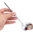 thumbnail image 1 of Lash Mirror Square Shape 14CM Handle (Silver) (Simple Packaging), 1 of 5