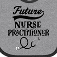 thumbnail image 4 of Inktastic Future Nurse Practitioner Girls Baby Bib, 4 of 4