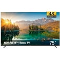 thumbnail image 1 of Sharp 4T-C75EL8UR 75 Pouces 4K Ultra HD LED Roku Télévision Intelligente 2024, 1 of 5