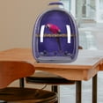 thumbnail image 4 of de transpirable y ligero con jaula portátil para Púrpura Gloria Mochila de pájaro, 4 of 6