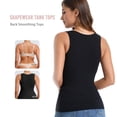 thumbnail image 5 of MISS MOLY Shapewear Camisoles for Women Padded Tummy Control Tank Tops Square Neck Yoga Tops, 5 of 5