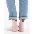 thumbnail image 4 of MUK LUKS Women's Dream Step Quarter Crew Socks, 4-Pack, OSFM, 4 of 5