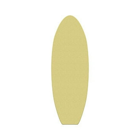 Wooden Surfboard Shape, Unfinished Wood Craft