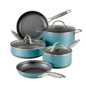 Anolon Achieve 8-Piece Hard-Anodized Nonstick Cookware Set