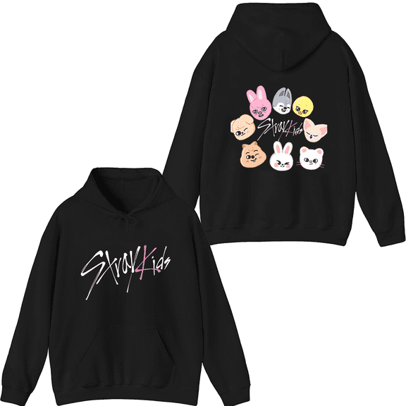 Stray Kids Merch SKZOO Hoodie Fashion Unisex Men Women Long Sleeve Pullover Tops