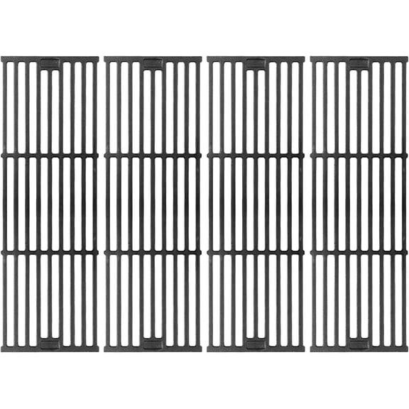 4PCS Grill Grates Replacement Parts, Grill Grates Replacement Cast Iron 19 3/4" for Chargriller 2121, 2123, 2222, 2828, 3001, 3030, 3725, 4000, 5050, 5252, 5650,9020