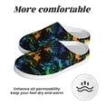 thumbnail image 6 of Kdxio Retro Truck Women's Men's Slippers Plush Slip-On House Slipper for Winter Indoor Soft Cushion Non-slip Fluffy Slides Slippers-11, 6 of 7