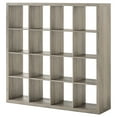 Better Homes & Gardens 16Cube Storage Organizer, Rustic Gray