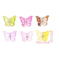 thumbnail image 2 of 80pcs Butterfly Hair Clips Small Hair Claw Clips Women Girls Hair Accessories Clips, 2 of 9