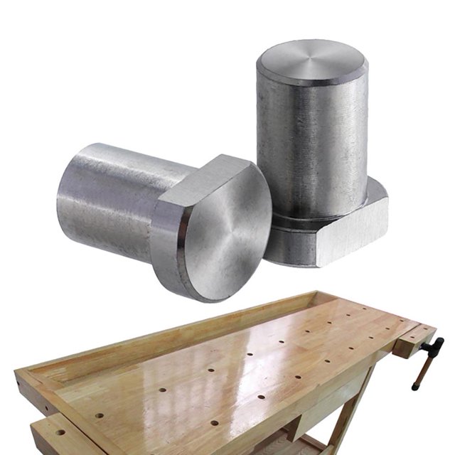 Topes de freno de clavija de acero inoxidable, herramientas de mano, freno de banco de trabajo, perros de 19/20mm de diámetro Ndcxsfigh Para estrenar