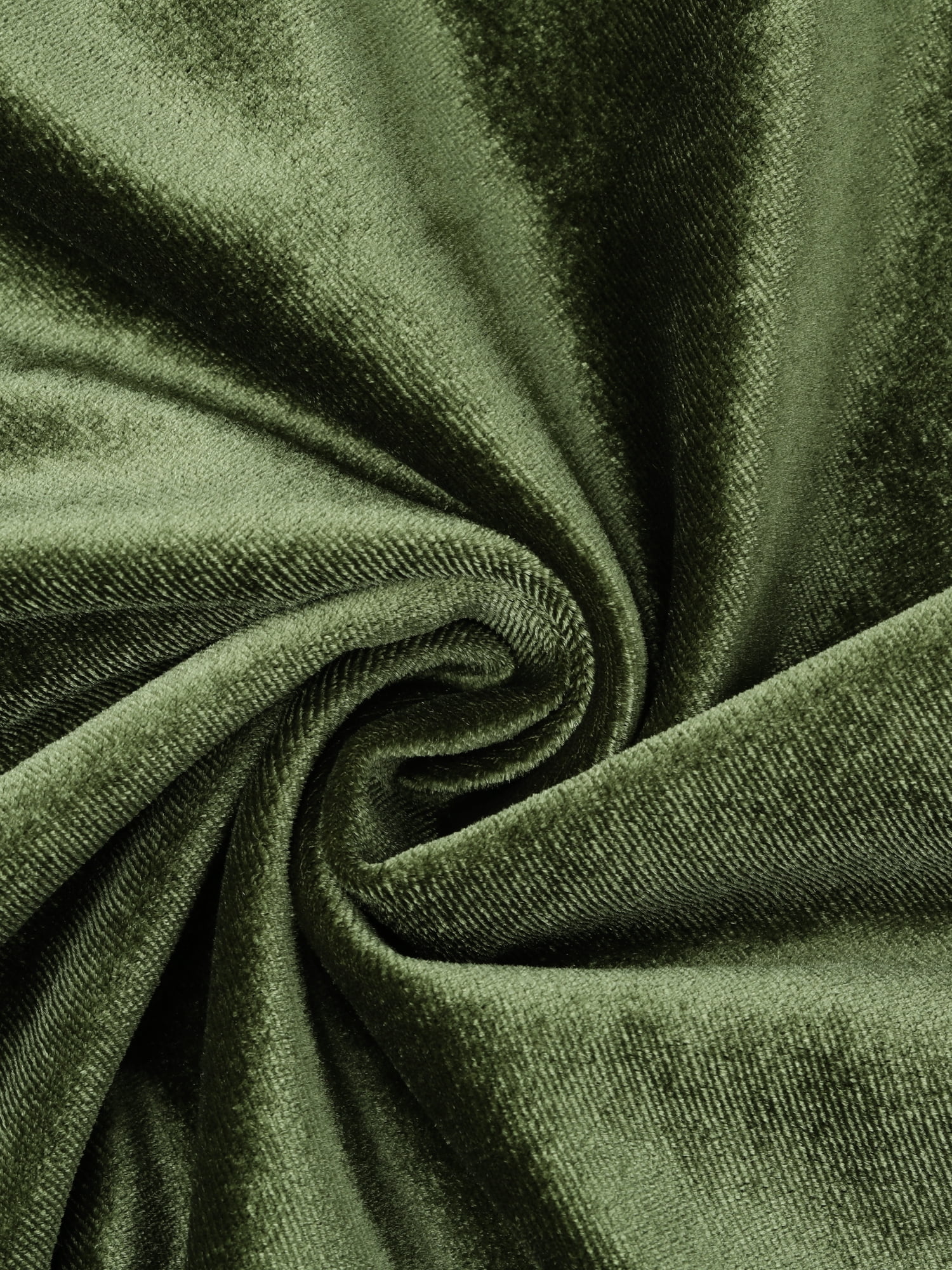 DARING DIVA Women's Plus Size Ruffled Asymmetric Open Front Velvet Jackets 2X Army Green