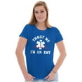 thumbnail image 4 of Trust Me An EMT Emergency Medical Tech Men's Graphic T Shirt Tees Brisco Brands S, 4 of 5
