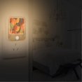 thumbnail image 2 of Yayeee LED Night Lights with Motion Detectors Auto Dusk to Dawn Light Sensors, 2 Pack, Colorful Leaves, 2 of 7