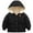 Black, variant on Baby Winter Coat with Hooded Toddler Boys Girls Puffer Jackets for 12M-5T