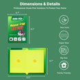 thumbnail image 6 of Glue Traps for Mice, Sticky Mouse Traps Indoor Pest Control for Rat, Rodent, Spider, Roach, 4 Pack, 6 of 7