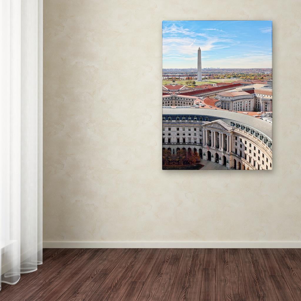 Trademark Fine Art "Washington, DC" Canvas Art by Gregory O'Hanlon