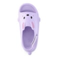 thumbnail image 4 of Wonder Nation Toddler Girls Critter Slide Sandals, 4 of 6