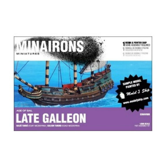 Minairons Miniatures Late Galleon New