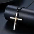 thumbnail image 6 of Coachuhhar Cross Necklace 925 Sterling Silver Cross Pendant Necklace Religious Jewelry Gifts for Men Women, 6 of 7