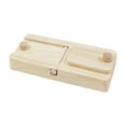 thumbnail image 3 of Wooden Enrichment Foraging Toy Feeding Toys for Rabbit Chinchilla Guinea Pig style A, 3 of 8