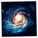 thumbnail image 5 of Tapiz impermeable 3D Serie Elementos Naturales Decoración - Cielo Estrellado 180x180cm 8 Blue Sky, 5 of 9