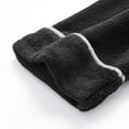 thumbnail image 7 of Men's Flannel Pajamas Set Pockets Long Sleeve Button Up Shirt and Wide Leg Pjs Bottoms 2 Piece Sleepwear Suits (3XL, Black), 7 of 7