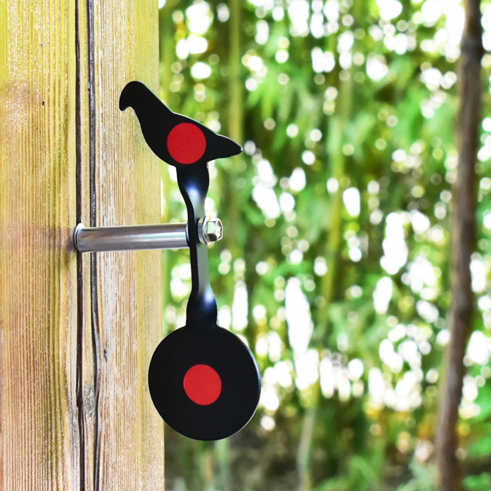 Runzkzy Slingshot Practice Target Portable Durable Insert Tree Target Metal Shooting Training Target