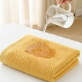 thumbnail image 5 of Vikakiooze Bath Towels Set For Bathroom Cotton Thick Soft Absorbent Towel Set Of 3 Household Wash Face Gift Towel, 5 of 7