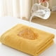 thumbnail image 5 of Juego De Toallas De Baño, Gruesas, Suaves Y Absorbentes, De Secado Rápido, Delicadas Con La Piel, Para El Baño Y El Hogar, Color Amarillo, 5 of 7