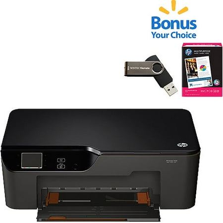 HP Deskjet 3526 Smartphone and Tablet Wireless All-in-One Printer w/ Bonus Accessory Value Bundle