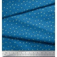 thumbnail image 2 of Soimoi Poly Georgette Fabric Flower Artistic Printed Craft Fabric by The Yard 42 Inch Wide, 2 of 3