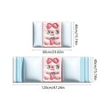 thumbnail image 3 of Leodye Bathroom Rug Set Memory Foam Bath Mats 2 Piece with Toilet Mats, Soft & Supportive, Shock Absorbing, Water Absorbent, Non-Slip Bath Rugs, Machine Washable, Area Rug, 3 of 6