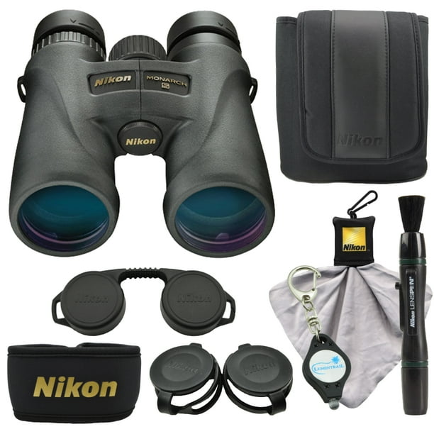 Nikon Monarch 5 12x42 Binoculars Compact Binocular w/ Lens Pen, Cloth