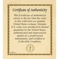 thumbnail image 2 of American Coin Treasures 246 Merry Money 4 - Gold-Layered Colorized JFK Half Dollar Santa Coins, 2 of 2
