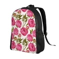 thumbnail image 2 of Easygdp Rose Flowers Mochila Versátil y Elegante: Comodidad, Almacenaje y Durabilidad para la Universidad, Trabajo, Viajes y Uso Diario, 2 of 8