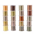 thumbnail image 4 of Fil de Perles, 20 Pcs 3 Brins Fil Polyester Applications Larges Polyester Brillant pour Fabrication DIY, 4 of 8