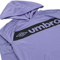 thumbnail image 3 of Sudadera Umbro Talla M con Franja en Pecho con Capucha Morada, 3 of 3